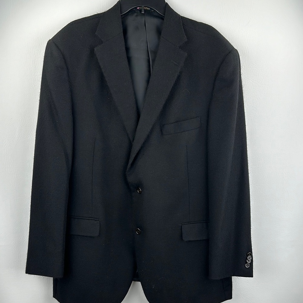 Hart Schaffner Marx Gold Trumpeter Cashmere Two Button Jacket